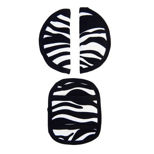 Maxi Cosi Seat Belt Pads - Zebra