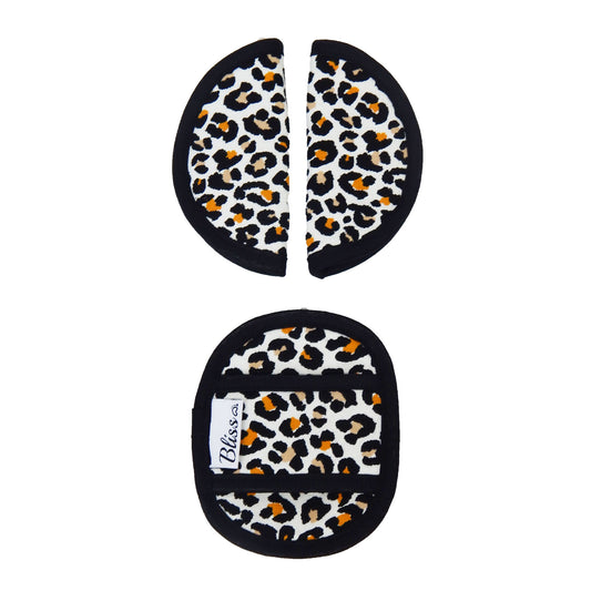 Maxi Cosi Seat Belt Padding Covers - Leopard Yellow