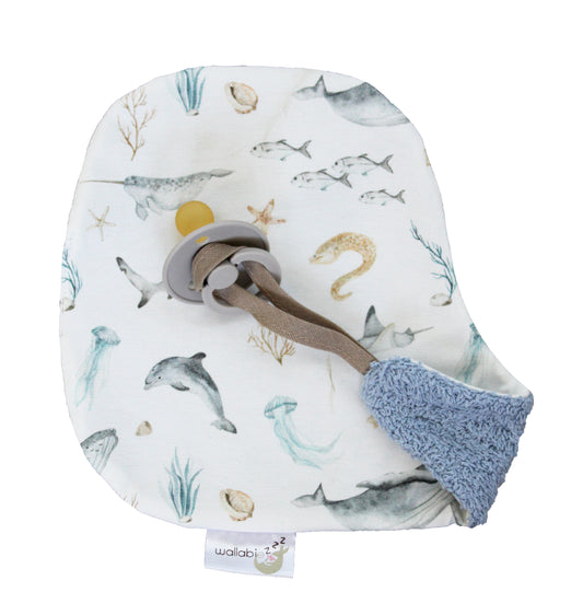 Pacifier cloth - Sea animals