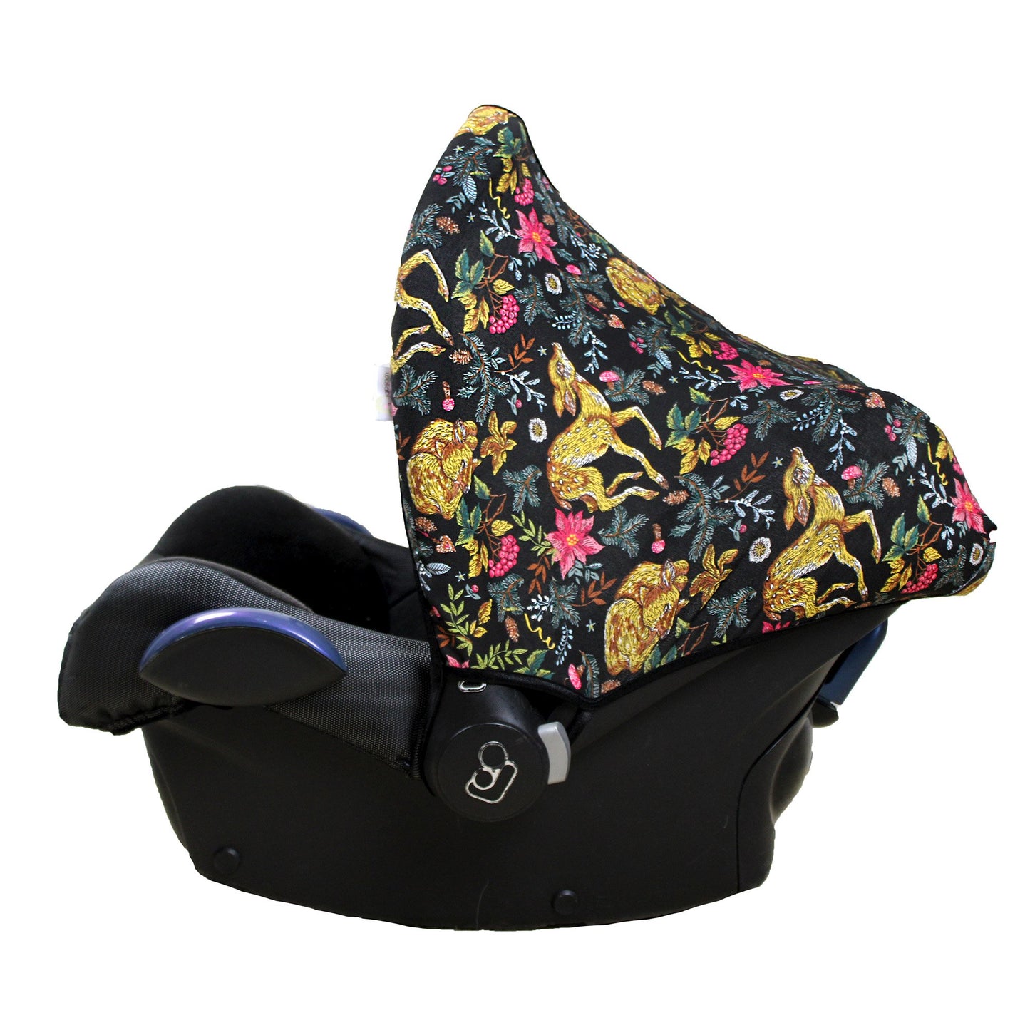 Maxi Cosi Sun Canopy - Black with Golden Bambi