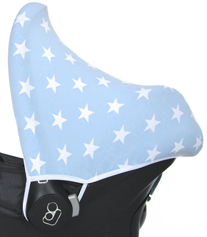 Maxi Cosi Sunshade - Light Blue with White Stars