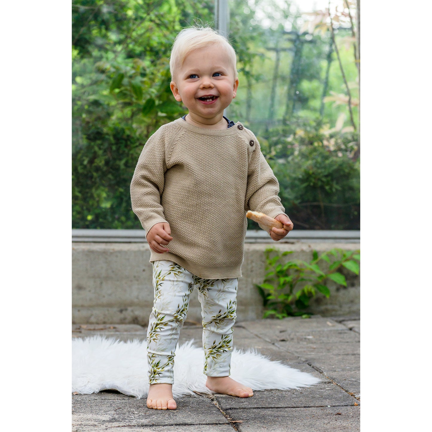 Baby pants - Bamboo Green