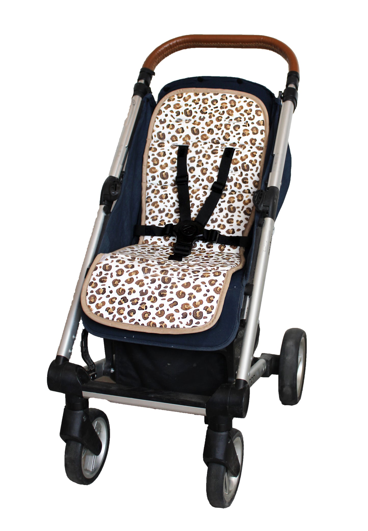 Buggy Inlegkussen - Luipaardprint Bruin