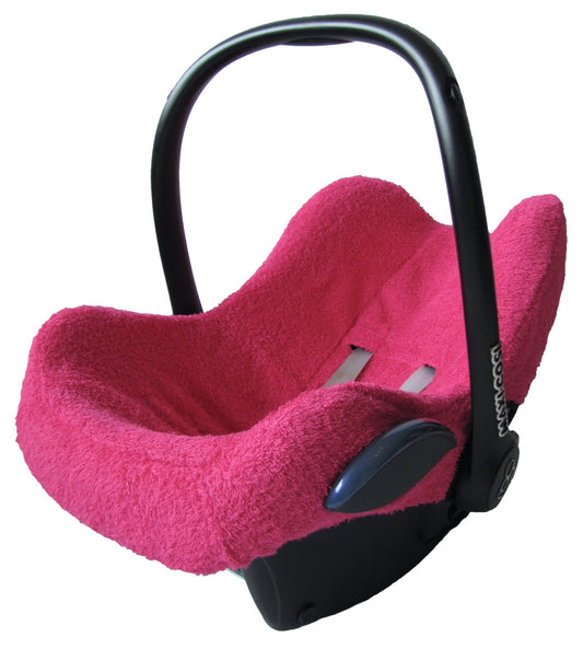 Maxi Cosi cover - Terry cloth Dark Pink