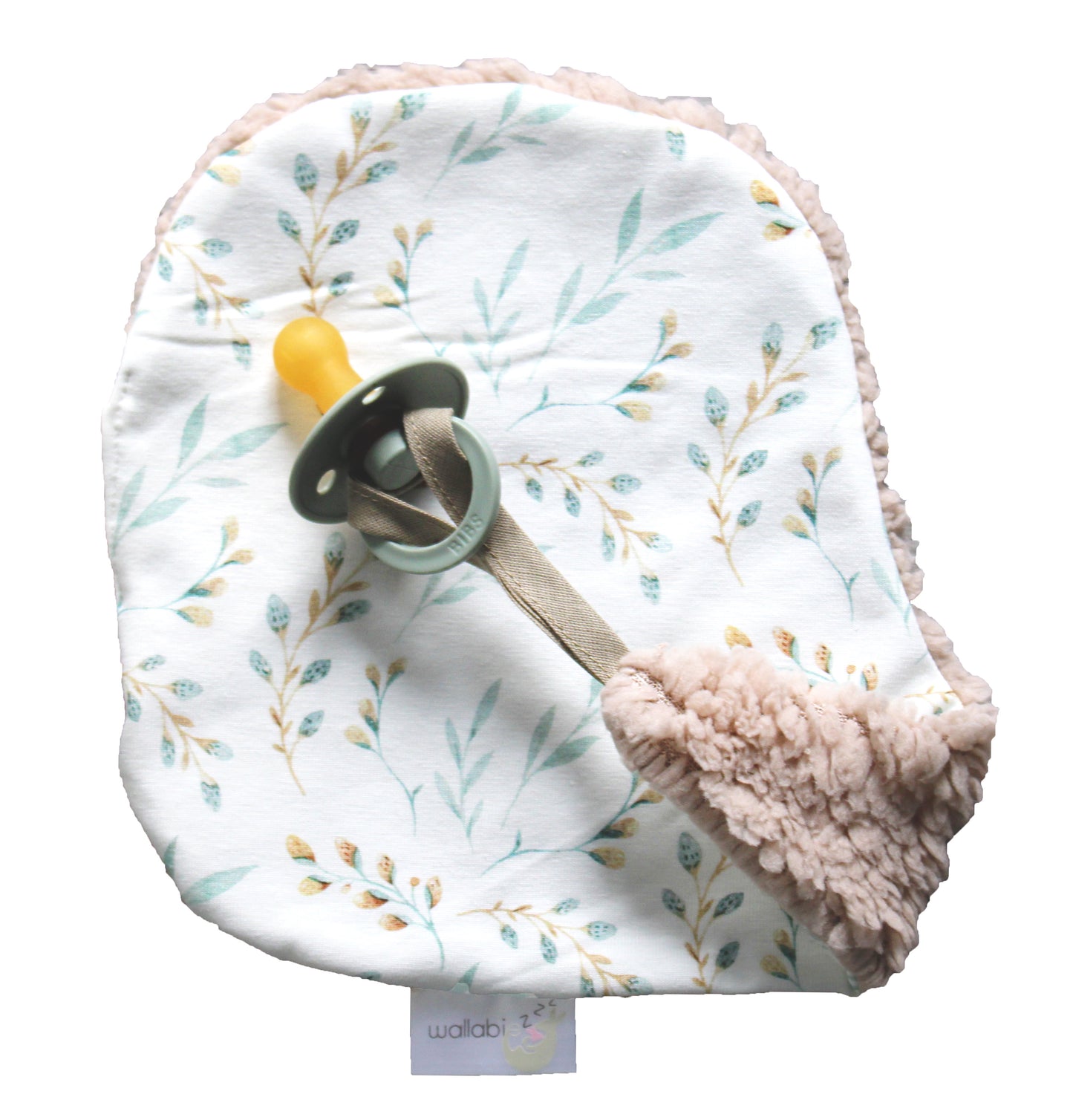 Pacifier cloth - Willow Mint