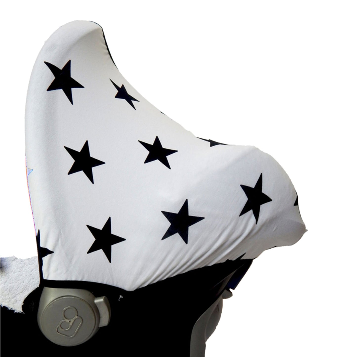 Maxi Cosi Sun Canopy - White with Black Stars