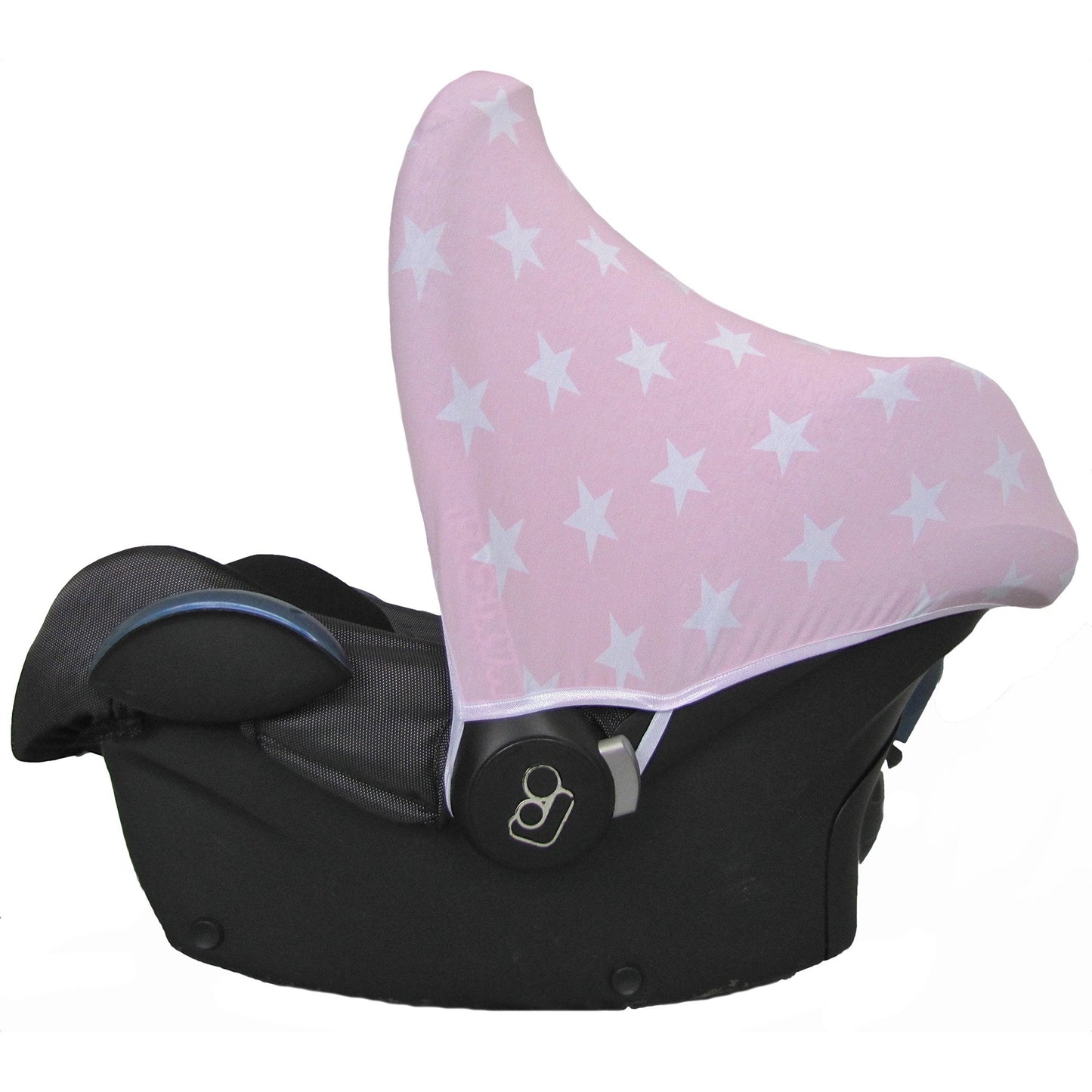 Maxi Cosi Sunshade - Light Pink with White Stars