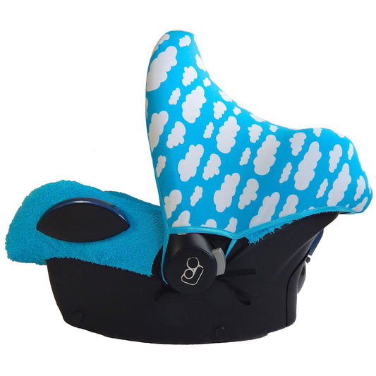 Maxi Cosi Sun Canopy - Blue with White Clouds