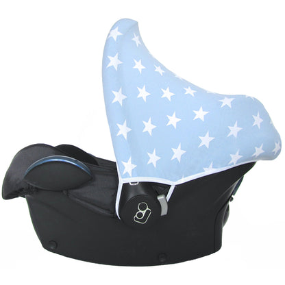 Maxi Cosi Sunshade - Light Blue with White Stars